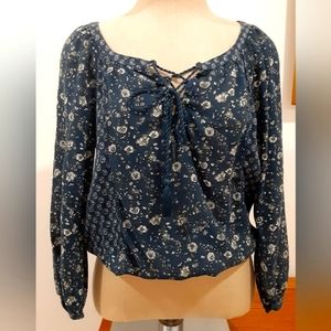 American Eagle Outfitters Boho Top, Size XS